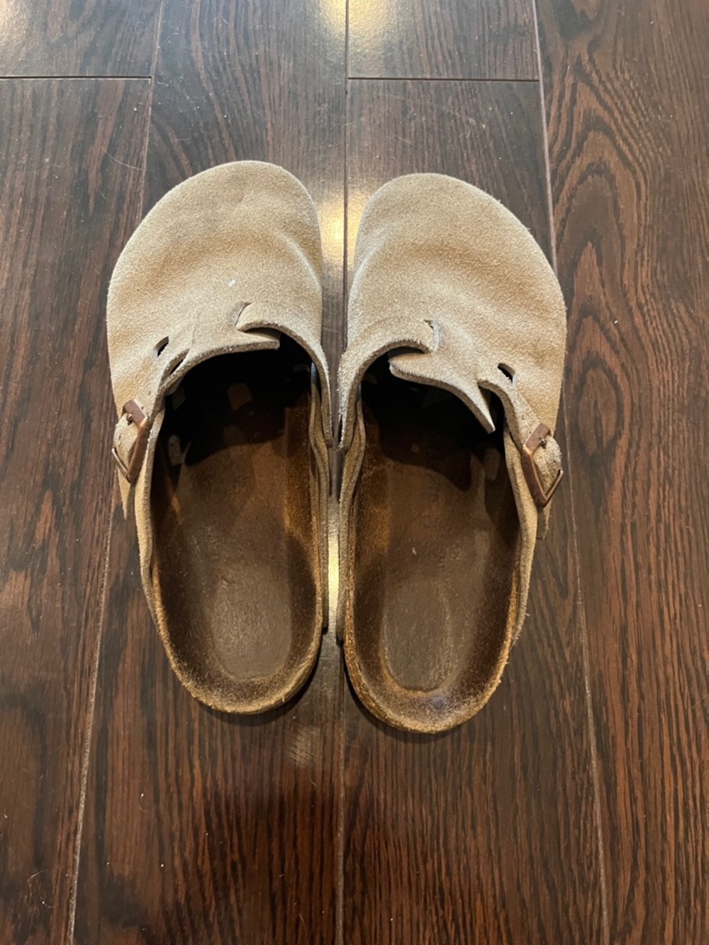 Birkenstock Suede Boston Slip-On Clog - Picture 3 of 8